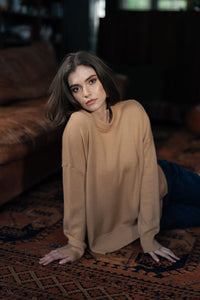 Asha Jumper Camel