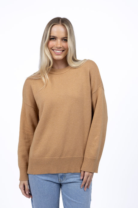 Asha Jumper Camel
