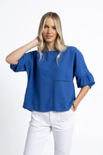 Load image into Gallery viewer, Millie Top Royal Blue
