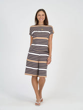 Load image into Gallery viewer, Wilde Bamboo Box Fit Tee - Stripe