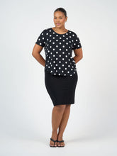 Load image into Gallery viewer, Janis Short Sleeve Bamboo T-Shirt - Polka Dot