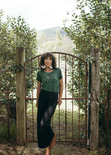Load image into Gallery viewer, The Janis Tee - Green Leopard