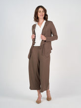 Load image into Gallery viewer, Joni Waterfall Jacket Chocolate