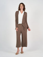 Load image into Gallery viewer, Joni Waterfall Jacket Chocolate