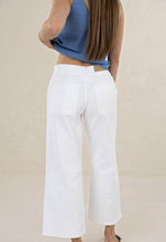 Load image into Gallery viewer, Margot Drill Pant White