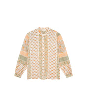 Load image into Gallery viewer, Vera Blouse Cream Light Forest