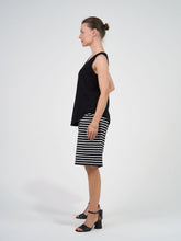 Load image into Gallery viewer, Simone Bamboo Shorts Black &amp; White