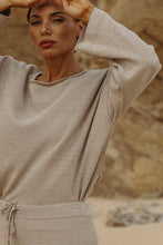 Load image into Gallery viewer, Retreat Cotton Twist Pullover Sunset