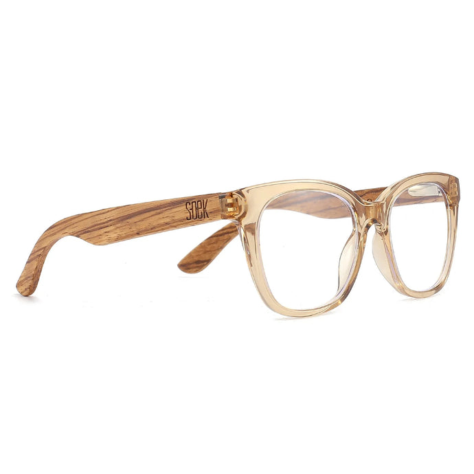 DIGITAL BLUE LIGHT GLASSES - LILA GRACE CHAMPAGNE