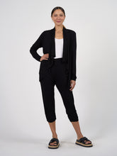 Load image into Gallery viewer, Joni Waterfall Jacket Black