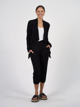 Load image into Gallery viewer, Joni Waterfall Jacket Black