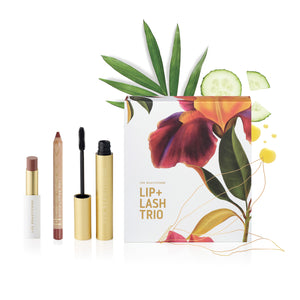 Lip & Lash Trio - Black Tea + Tea Rose + Caramel Kiss