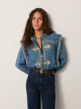 Load image into Gallery viewer, Narciso Blouse - Light Blue