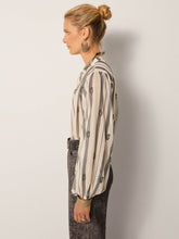 Load image into Gallery viewer, Perla Blouse - Ivory Paisley