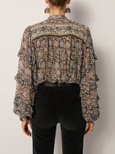 Load image into Gallery viewer, Camilla Blouse - Blue Orchid
