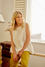Load image into Gallery viewer, Zoe sleeveless linen top