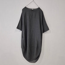 Load image into Gallery viewer, Scallop casual linen dress