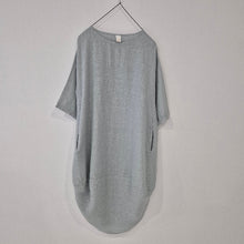 Load image into Gallery viewer, Scallop casual linen dress