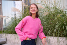 Load image into Gallery viewer, Namasai Crewneck Sweater Bon Bon