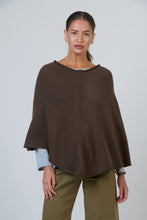 Load image into Gallery viewer, Namastai Knitted Poncho Bittersweet
