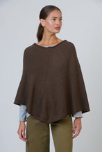 Load image into Gallery viewer, Namastai Knitted Poncho Bittersweet