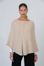 Load image into Gallery viewer, Namastai Knitted Poncho Travertine
