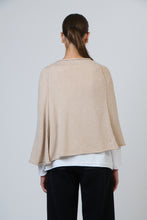 Load image into Gallery viewer, Namastai Knitted Poncho Travertine