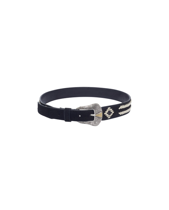 Rombo Navajo Belt Onyx