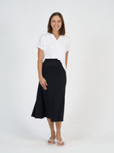 Load image into Gallery viewer, Rush Bamboo Short Sleeve Collared Polo Top - White