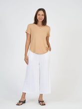 Load image into Gallery viewer, Janis Short Sleeve Bamboo T-Shirt - Tan