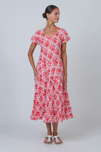 Load image into Gallery viewer, Tiered Midi Dress Chilli Oak