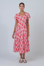 Load image into Gallery viewer, Tiered Midi Dress Chilli Oak