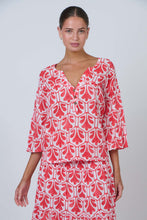 Load image into Gallery viewer, Sleeved blouse Chilli Oak