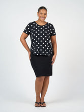Load image into Gallery viewer, Janis Short Sleeve Bamboo T-Shirt - Polka Dot