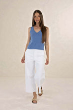 Load image into Gallery viewer, Margot Drill Pant White