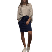 Load image into Gallery viewer, Spiaggia Pull on Skirt - Midnight