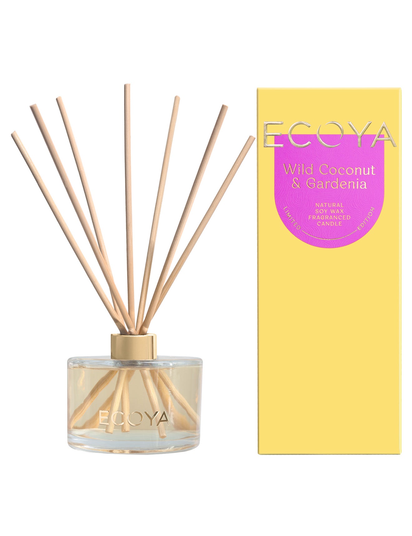 Reed Diffuser 200ml Wild Coconut & Gardenia