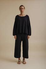 Load image into Gallery viewer, Retreat Cotton Twist Pant Deep Ocean