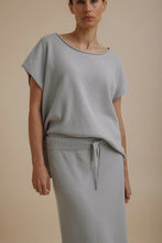 Load image into Gallery viewer, Retreat Cotton Twist Sleeveless Pullover Sky