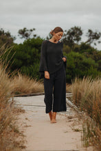 Load image into Gallery viewer, Retreat Cotton Twist Pant Deep Ocean