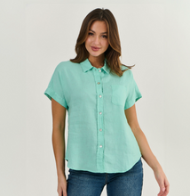 Load image into Gallery viewer, Classic Short Sleeve Shirt - Menthe