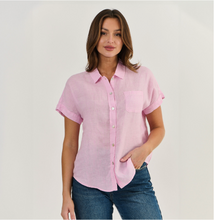 Load image into Gallery viewer, Classic Short Sleeve Shirt - Pastel Pink