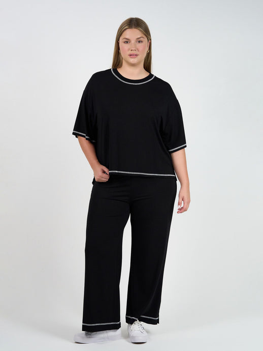 Spears Bamboo T-Shirt Black
