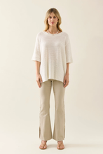 Load image into Gallery viewer, Sylvie Knit Tshirt Lotus