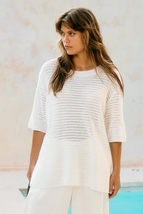 Sylvie Knit Tshirt Lotus