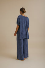 Load image into Gallery viewer, Paradis Jacquard Short Sleeve Pullover Ocean