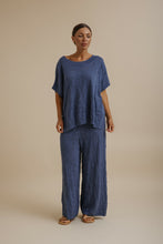 Load image into Gallery viewer, Paradis Jacquard Short Sleeve Pullover Ocean
