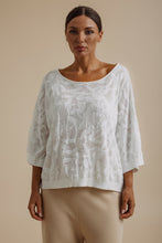 Load image into Gallery viewer, Paradis Jacquard Pullover Salt