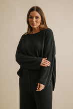 Load image into Gallery viewer, Winter Retreat Merino Cotton Pullover Pine