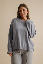 Load image into Gallery viewer, Elevate Merino Cashmere Crew Pullover Ocean